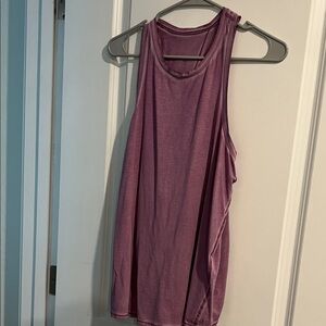 Women's Purple Sleeveless Top